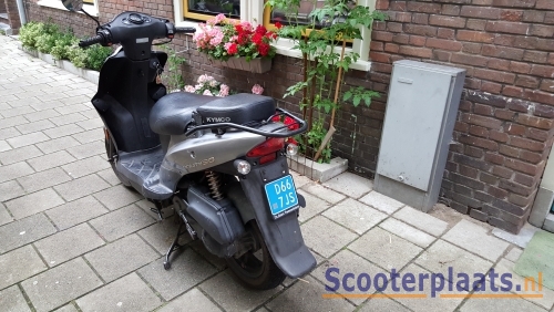 Kymco agility 50 Blauw Kenteken - Scooterplaats