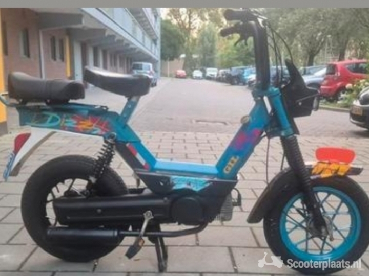 Gilera Citta blauw
