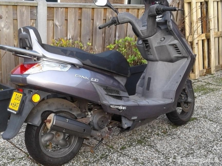 Kymco Dink zilver