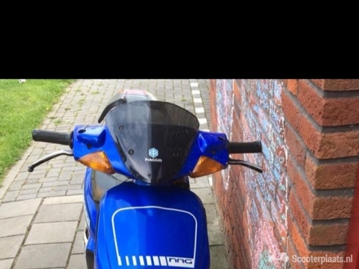 Piaggio NRG blauw