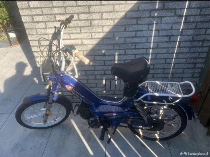 Tomos Luxe blauw