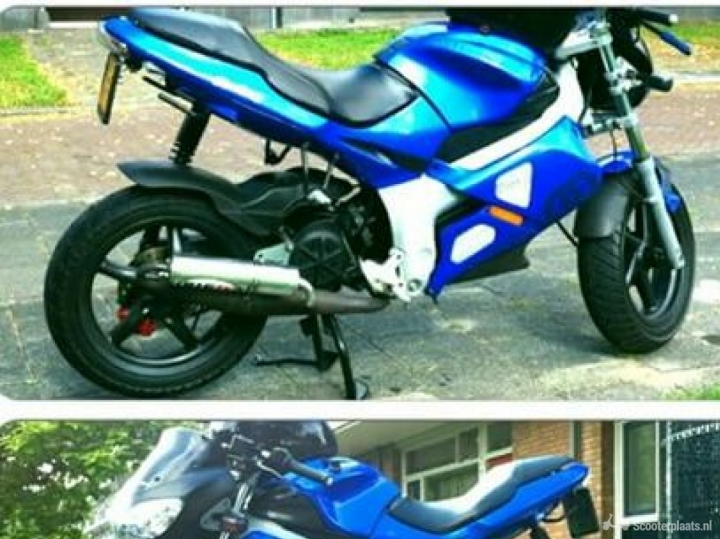 Gilera DNA blauw