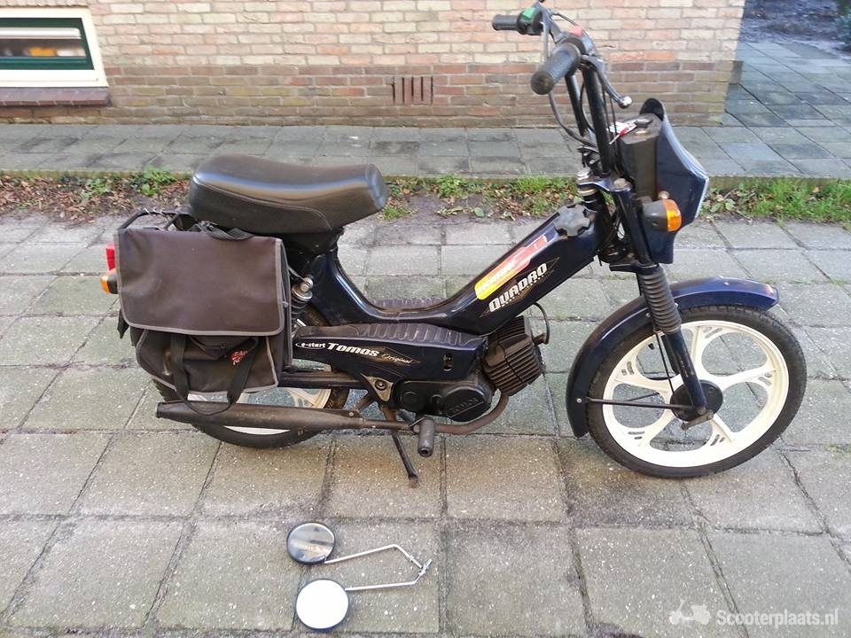 Tomos Quadro blauw