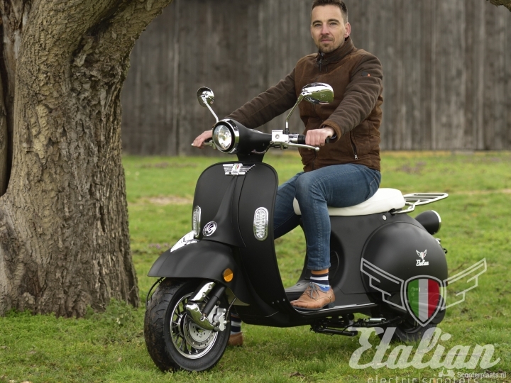 Etalian E-scooter geel