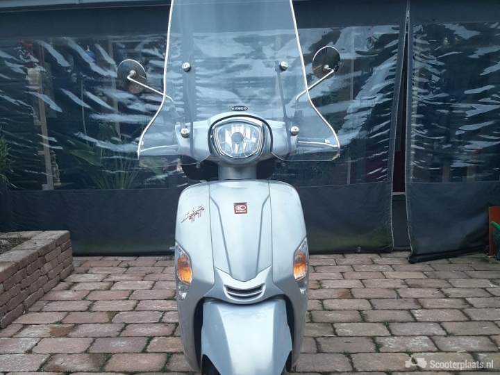 Kymco Like Retro zilver