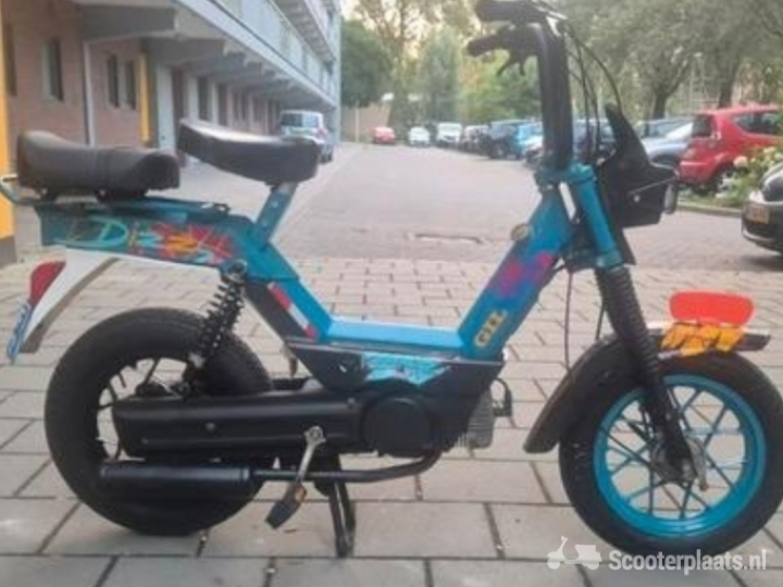 Gilera Citta blauw