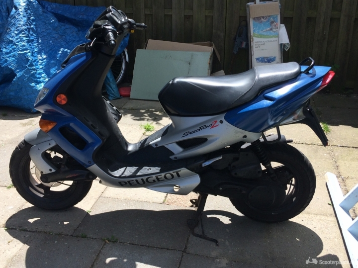 Peugeot Speedfight blauw