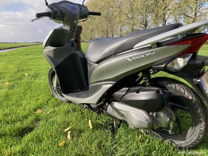 Honda SH125I zilver