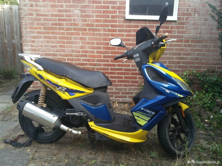 Kymco Super8 blauw