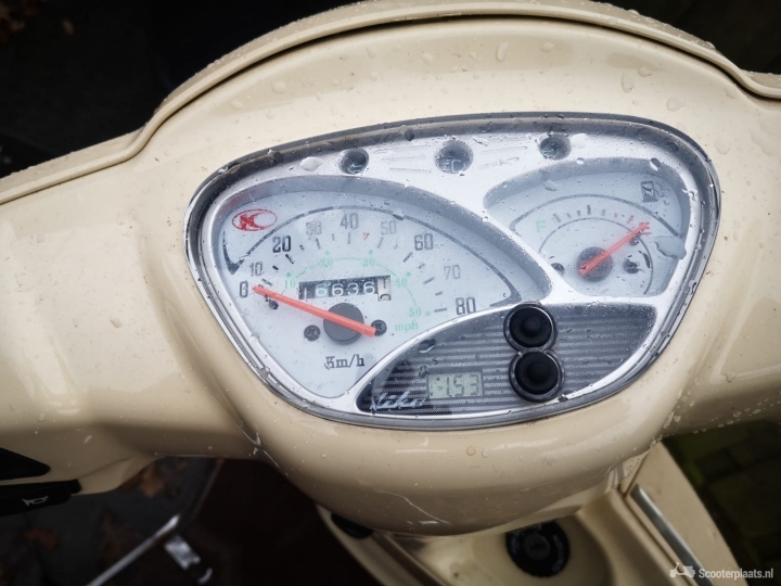 Kymco Like Retro beige