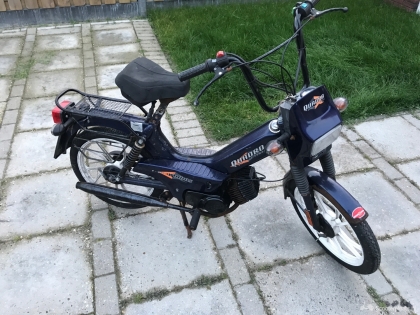 Tomos Quadro blauw