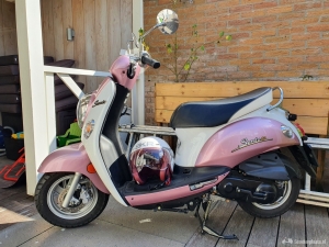 Mooie roze Kymco Sento