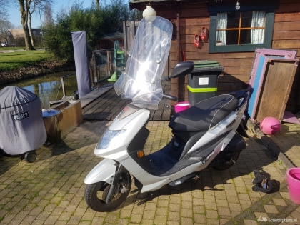 Goed onderhouden kymco vp50 uit 2013