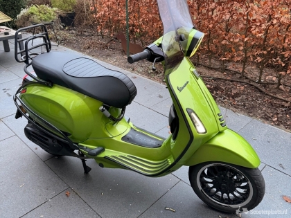 Vespa Sprint iGet uit 2021, Groen, Grote beurt geh