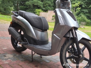 Mooie Kymco People S grijs snorscooter 2014  12532