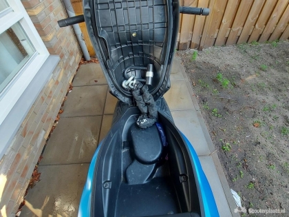 Kymco Agility blauw