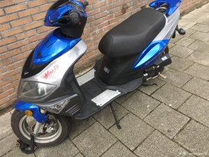 Nieuwe scooter 