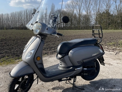 Sym Fiddle 3 | Bromscooter | Mat Grijs | 2020