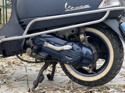 Vespa S blauw