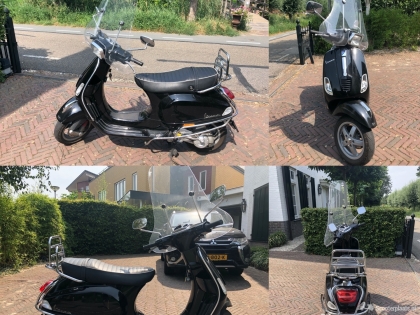 Vespa S zwart